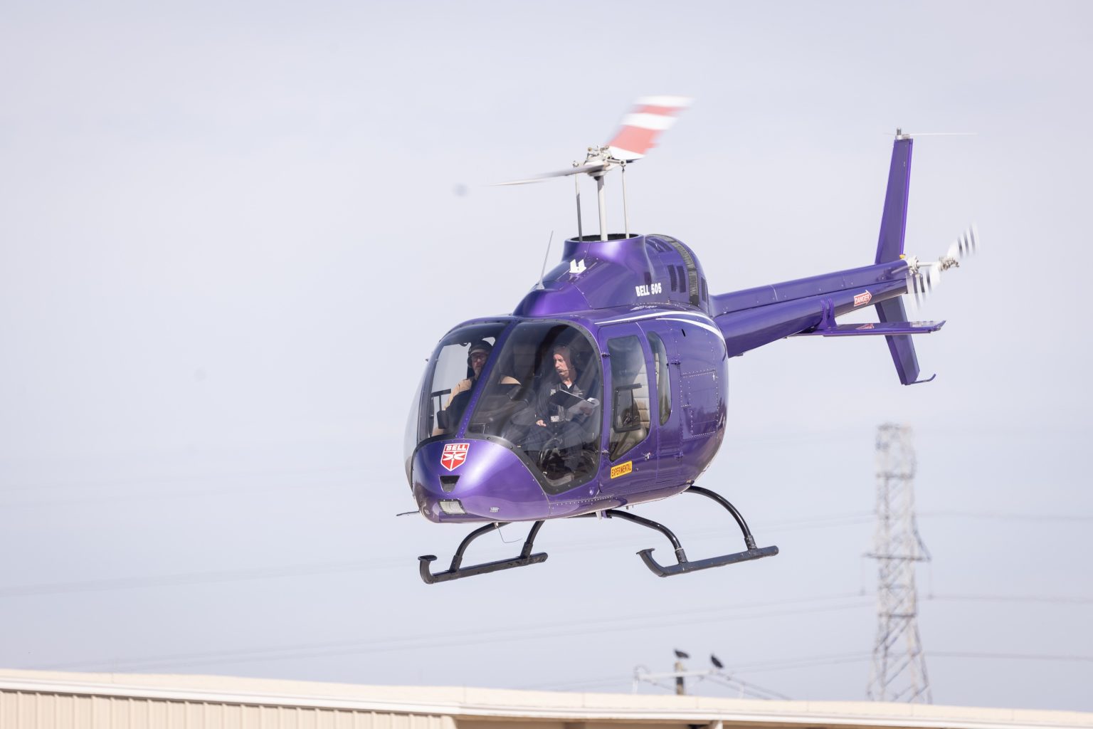 In collaboration with Safran Helicopter Engines, Bell shares long-term success with using SAF on the Bell 505. Pic Credit: Bell