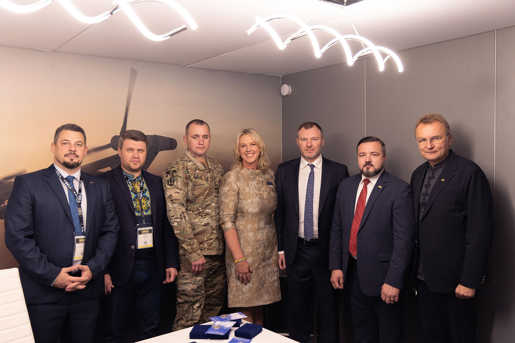 Bell President and CEO Lisa Atherton joined by Executive Delegation from Ukraine