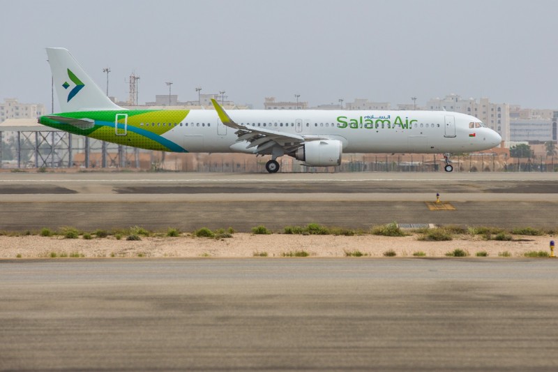 SalamAir A321neo.