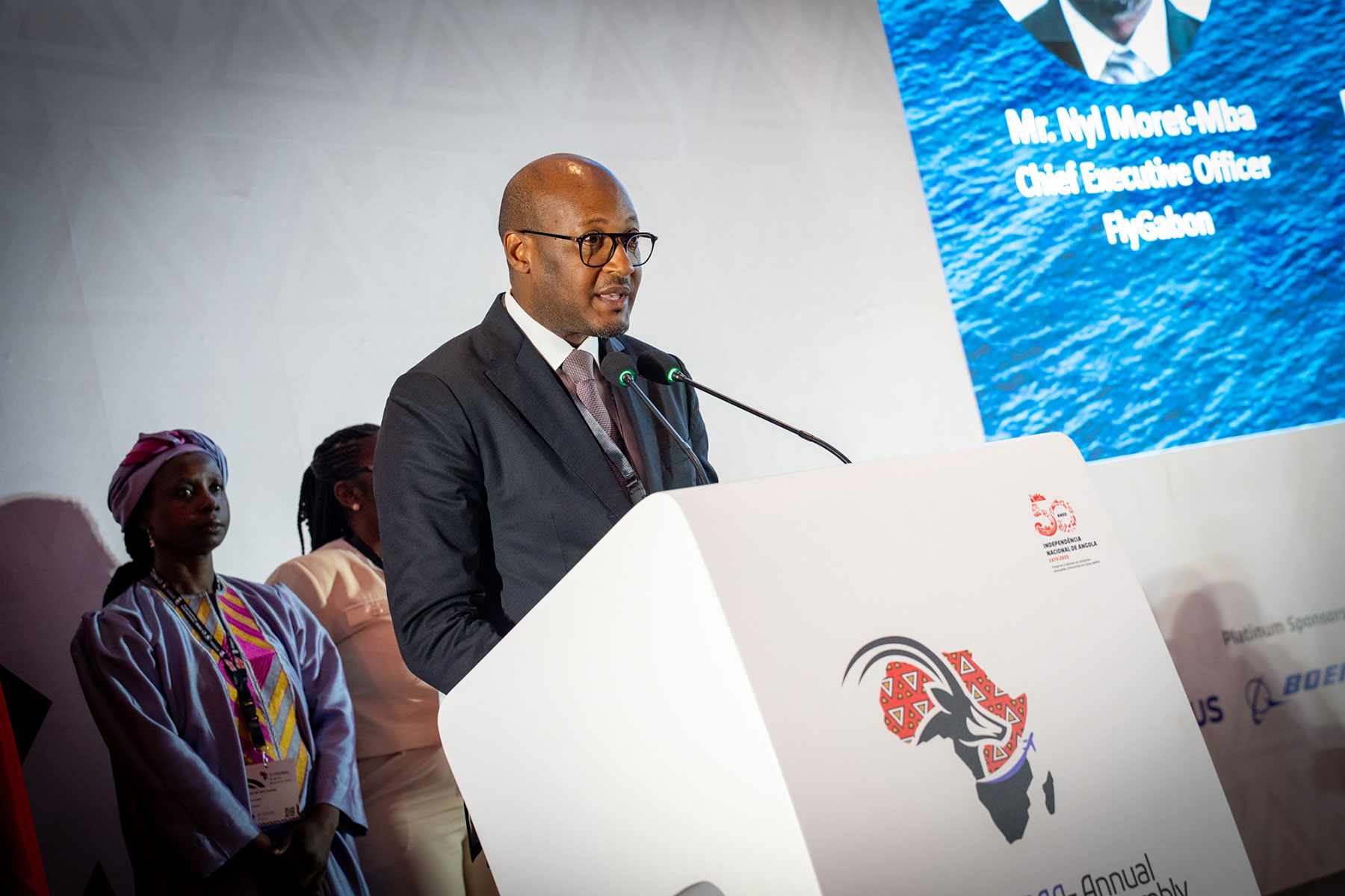 Nyl Moret‑Mba, CEO, FlyGabon