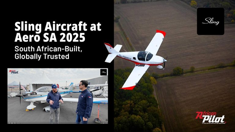 Sling Aircraft at Aero SA 2025: South African-Built, Globally Trusted