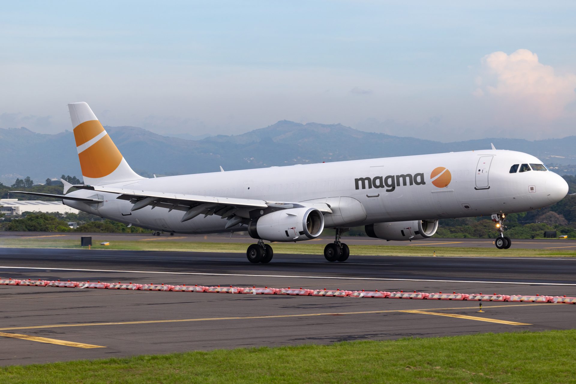 Airbus A321F branded