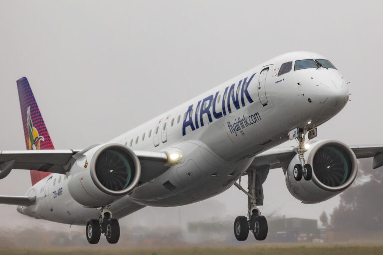 Airlink’s New Embraer E195-E2 Aircraft Enters Service