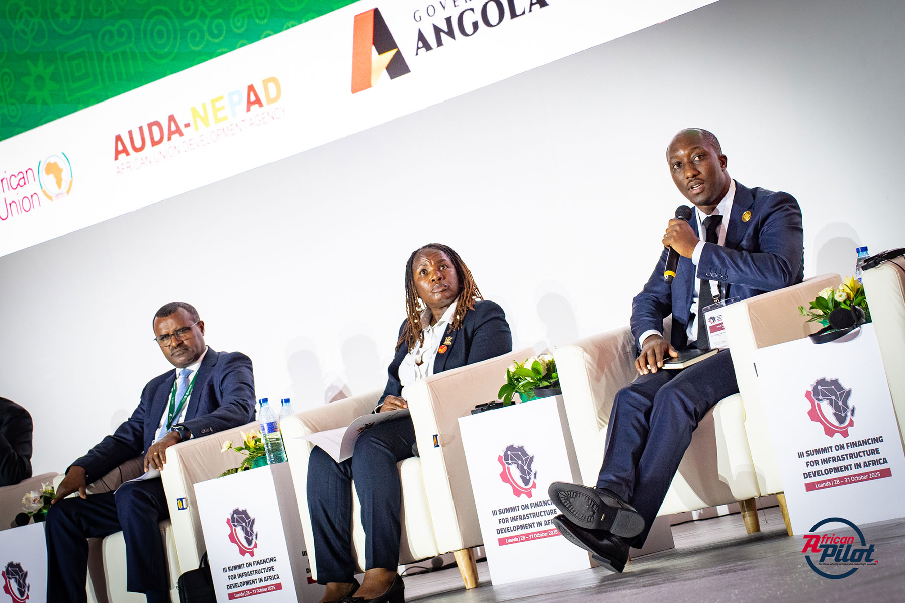 Dr Jimmy Gasore, Minister of Infrastructure of Rwanda. Photo Credit ©African Pilot // Craig Dean