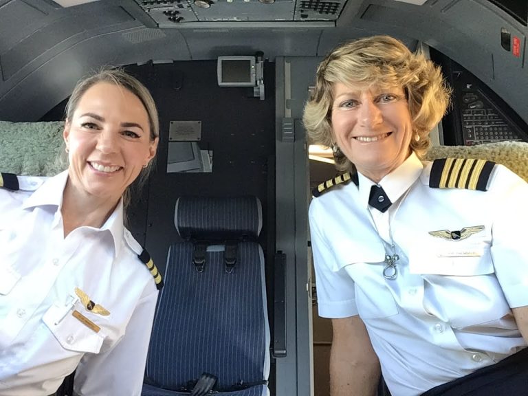 Petro van Wyk and Jane Trembath 4 March 2020 SA060 Johannesburg to Lagos