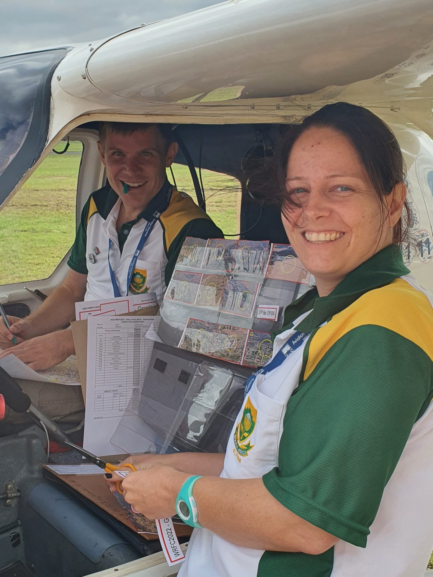 Tarryn and Iaan will represent South Africa at the World Rally Flying Championships in Ferrara, Italy, this September.