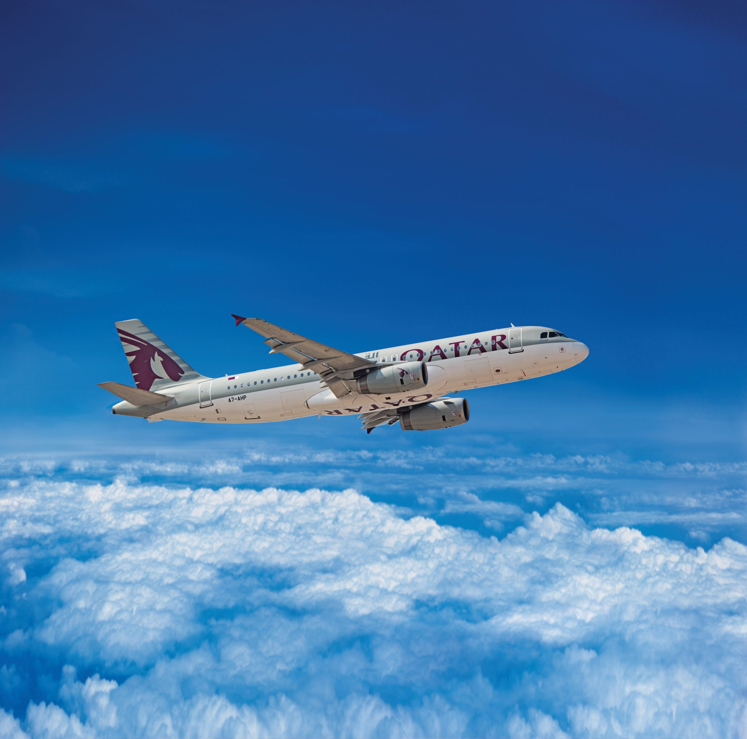 Qatar Airways Airbus A320 exterior