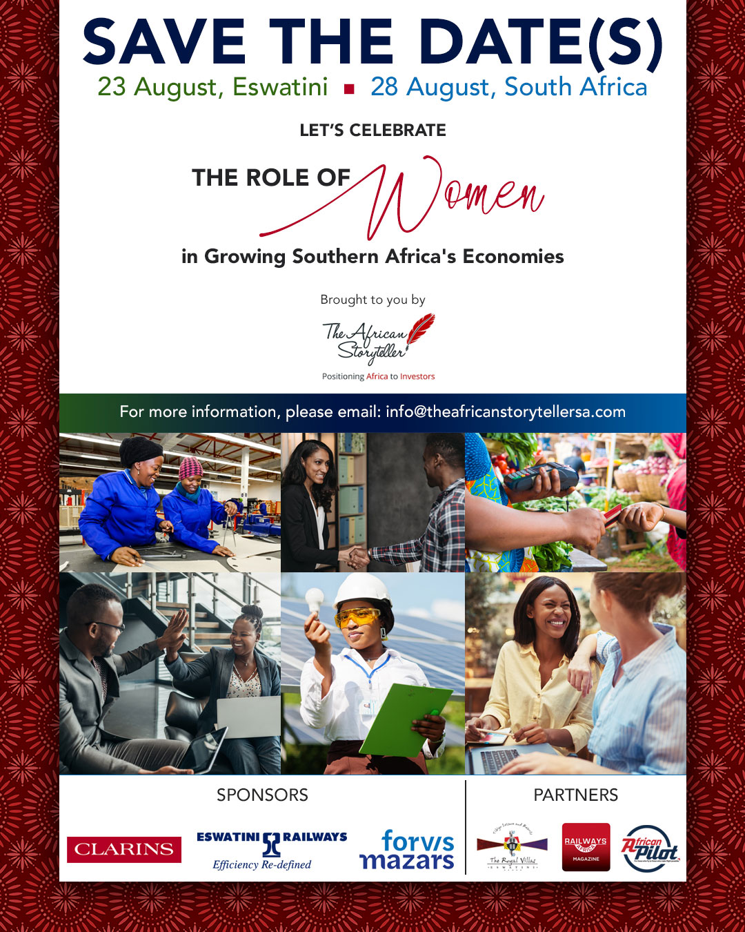 The African Storyteller Launches Regional Women’s Month Event to Champion Economic Inclusion in Southern Africa