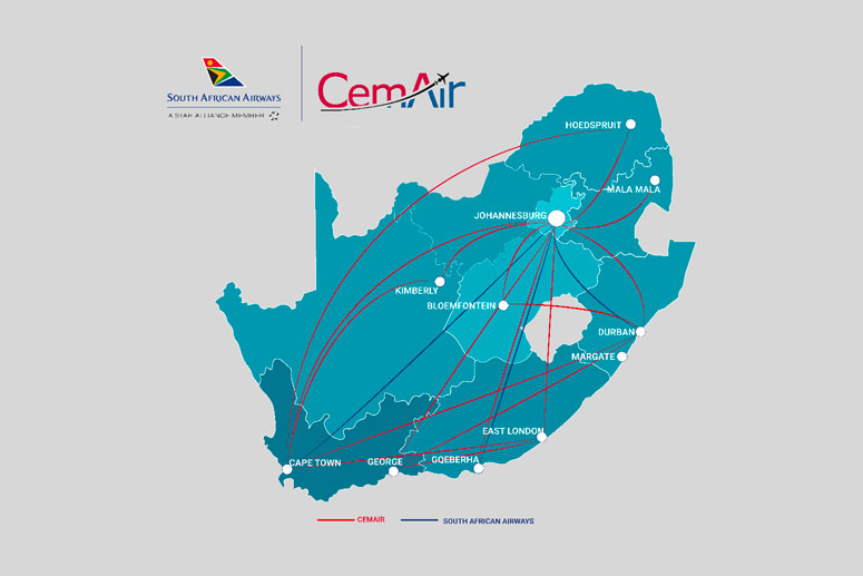 South African Airways and CemAir Sign Game-Changing Domestic Codeshare Agreement
