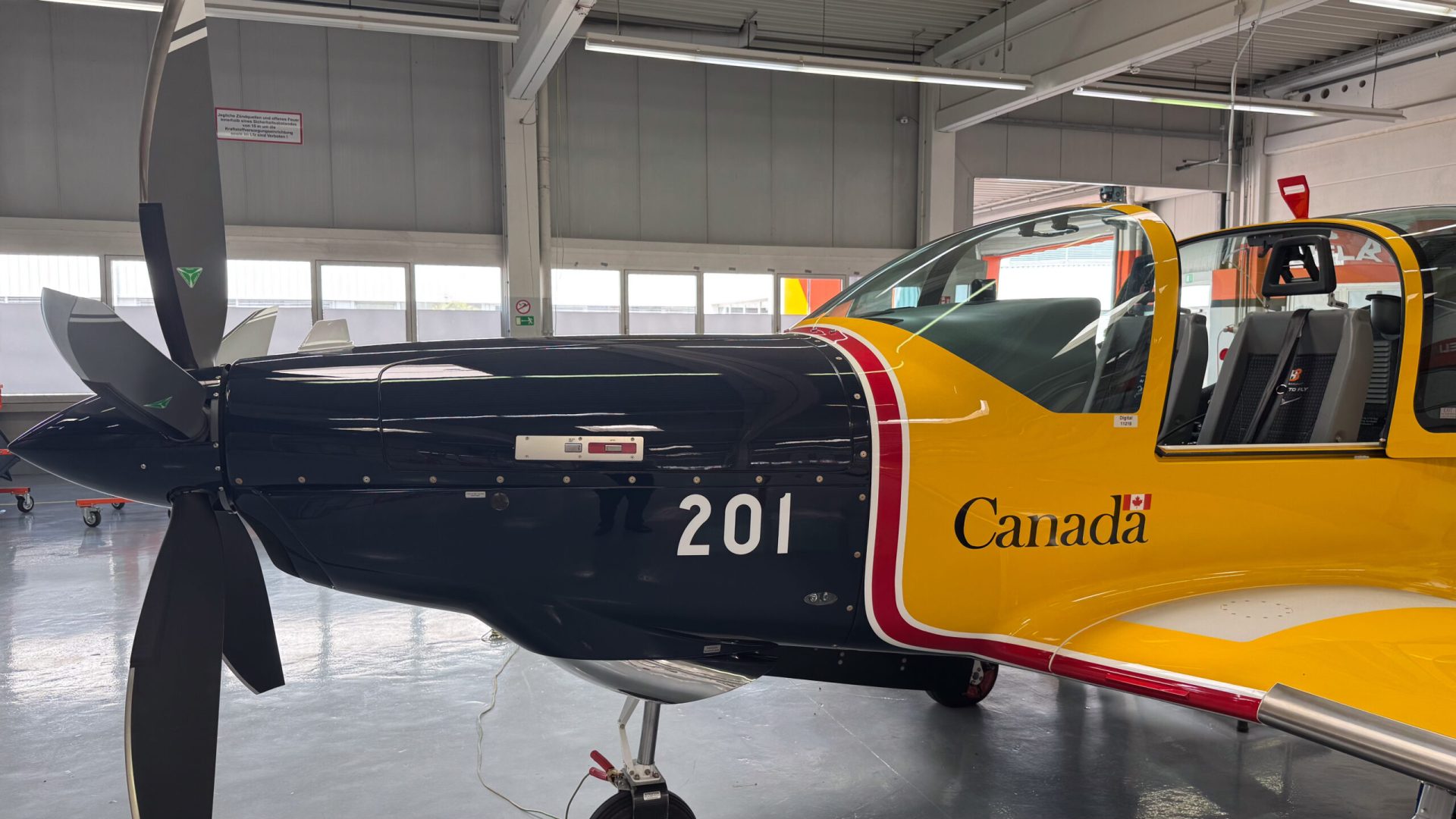 SkyAlyne Completes Factory Acceptance Of First Two Grob G 120TPs (CT-102B Astra II) Destined For RCAF