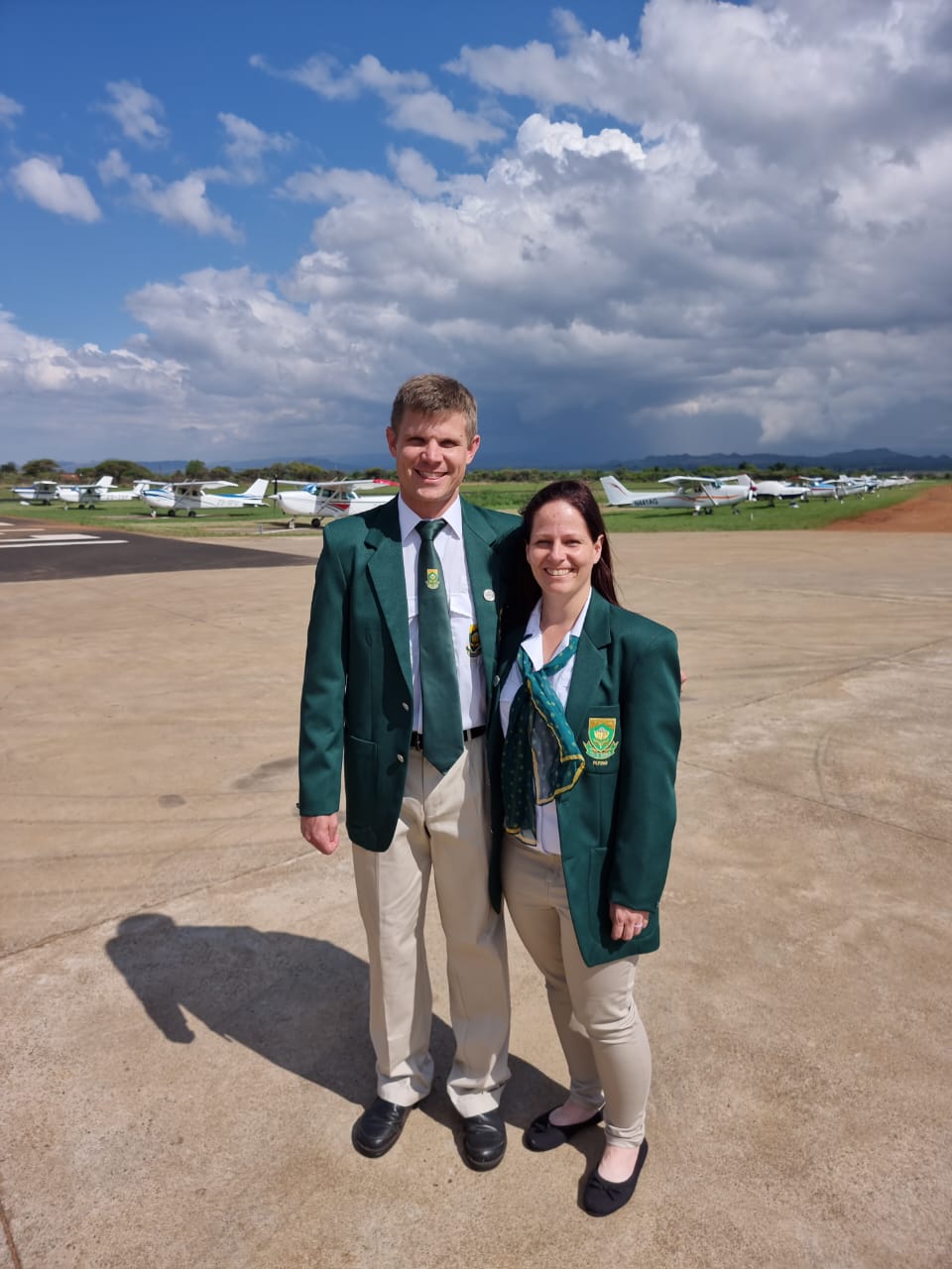 Tarryn and Iaan will represent South Africa at the World Rally Flying Championships in Ferrara, Italy, this September.