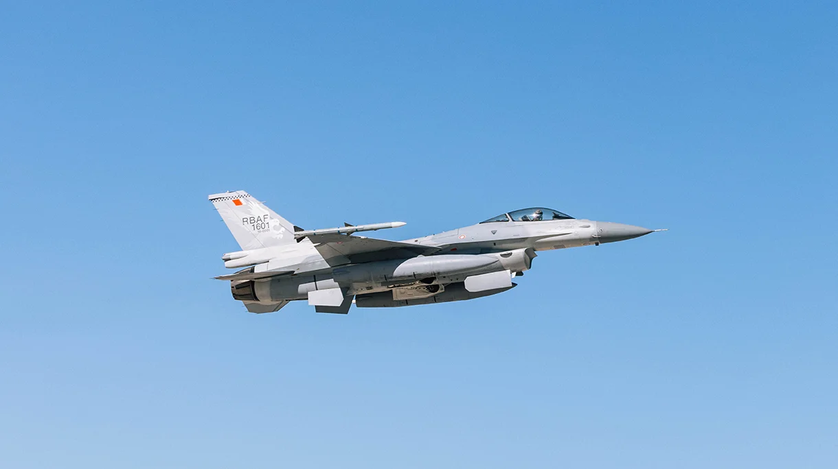 L3Harris’ all-digital electronic warfare suite, Viper Shield™, completed its first flight in a single-seat Block 70 F-16 operated by the 412th Test Wing at Edwards Air Force Base, California. (Photo courtesy of Lockheed Martin)