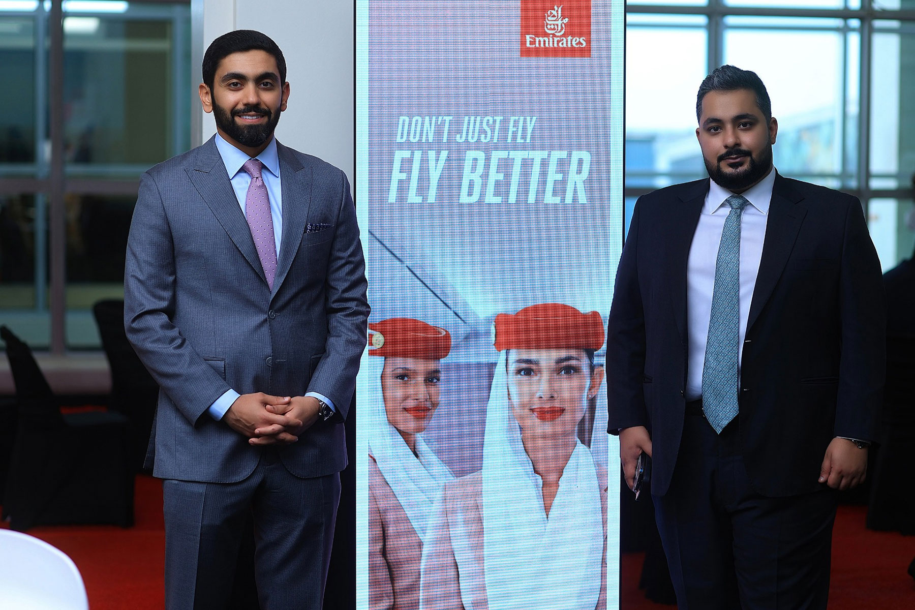 Rashid Alardha and Mohamed Taher in Uganda to celebrate 25 years of operations
