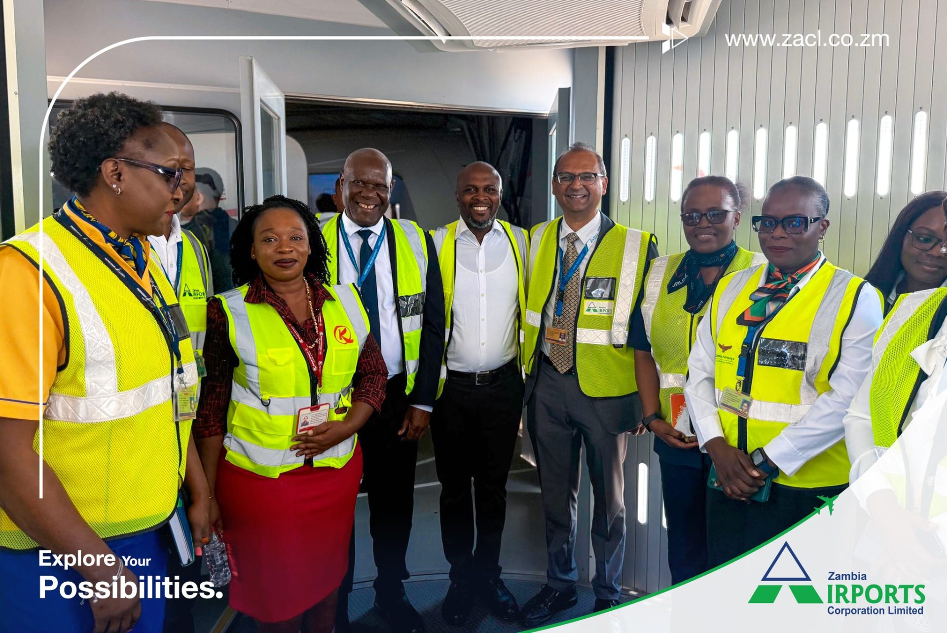 New Aerobridges Commissioned at Simon Mwansa Kapwepwe International Airport to Enhance Passenger Experience