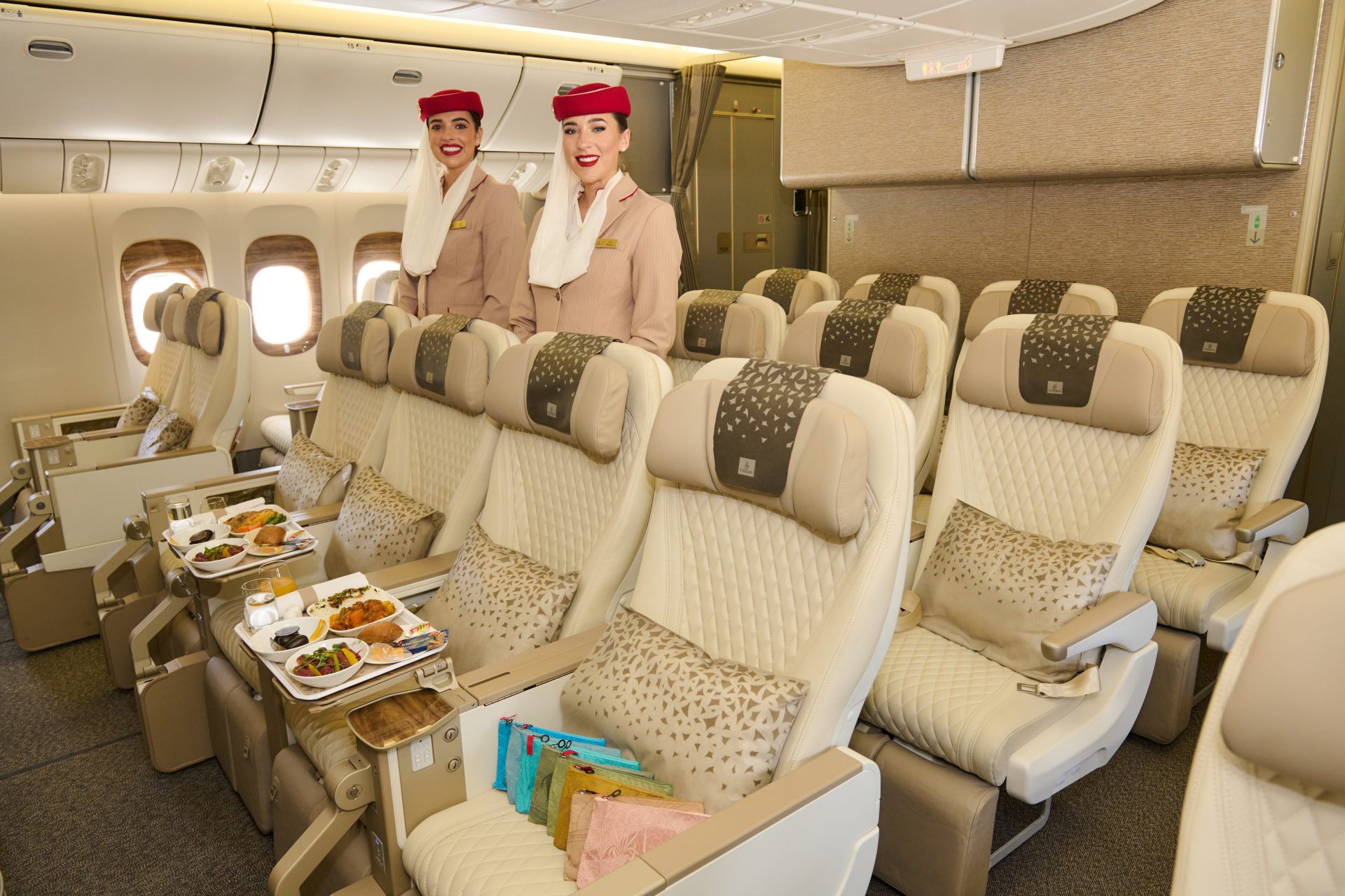 Premium Economy Class on the retrofitted Emirates Boeing 777