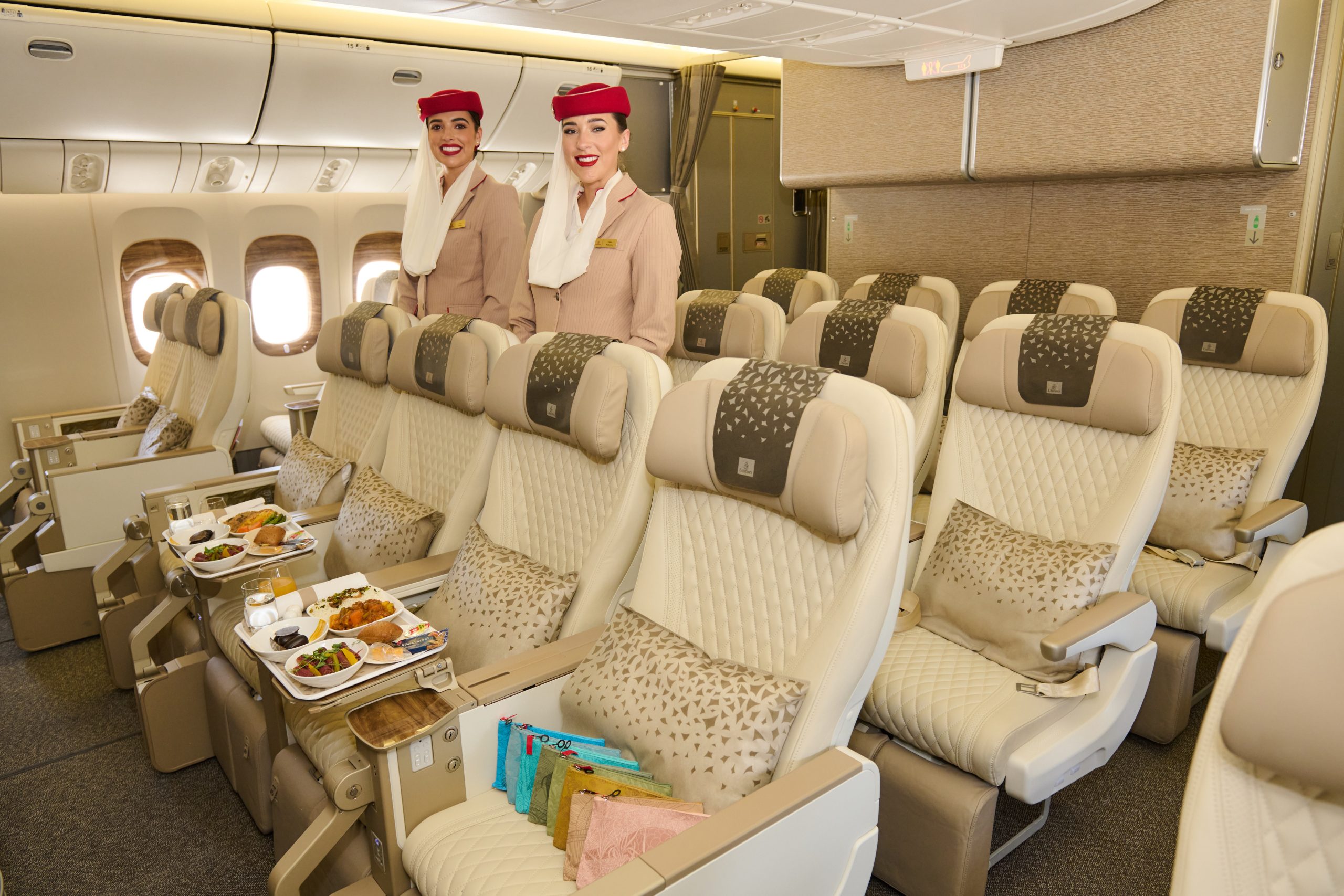 Premium Economy Class on the retrofitted Emirates Boeing 777