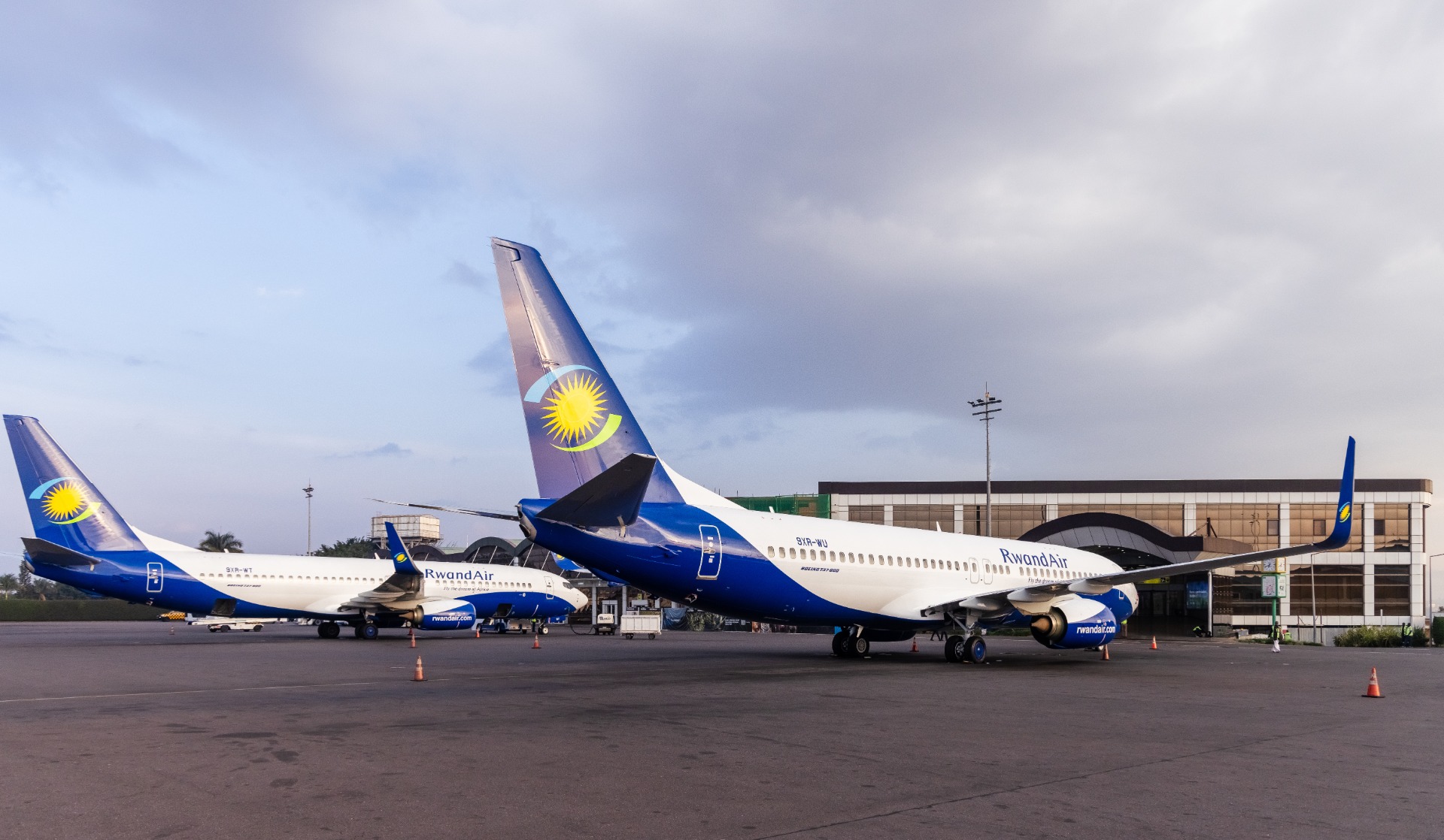 This month, RwandAir received two 737-800 aircraft, each with a passenger capacity of 174. Source: RwandAir